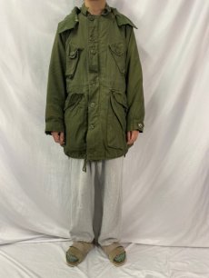 画像2: 80's CANADIAN ARMY ECW コンバットパーカー SHORT MEDIUM (2)