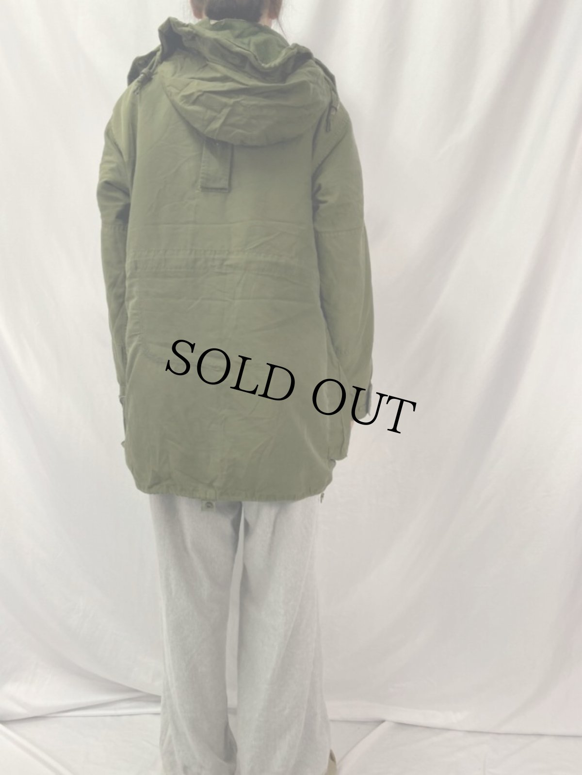 画像4: 80's CANADIAN ARMY ECW コンバットパーカー SHORT MEDIUM (4)