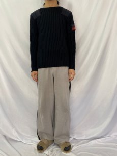 画像2: 90's POLO SPORT Ralph Lauren USA製 "星条旗" ウールコマンドニットセーター S (2)