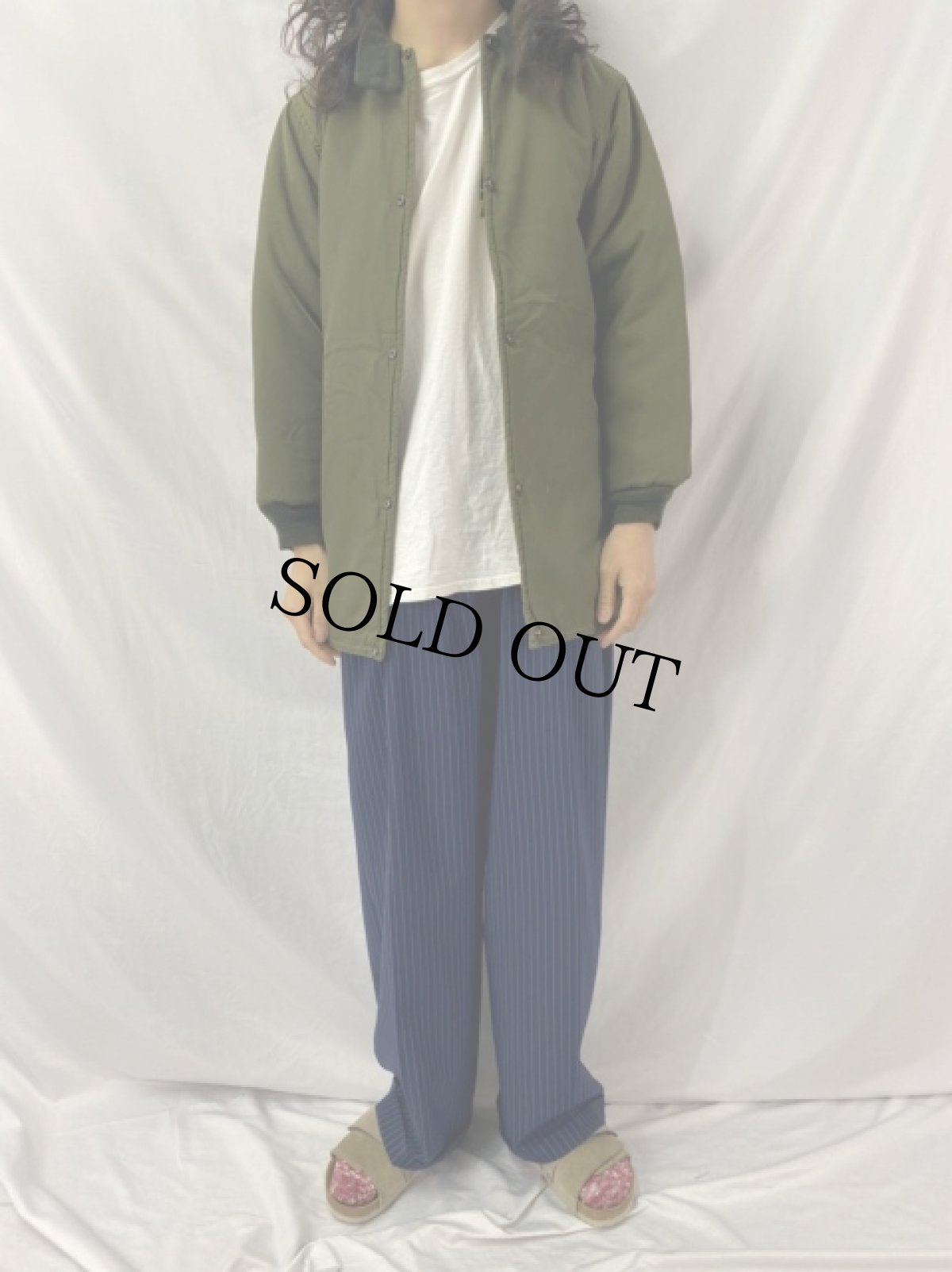 画像2: 70's CANADIAN ARMED FORCE ECW ライナーコート Short-Small (2)