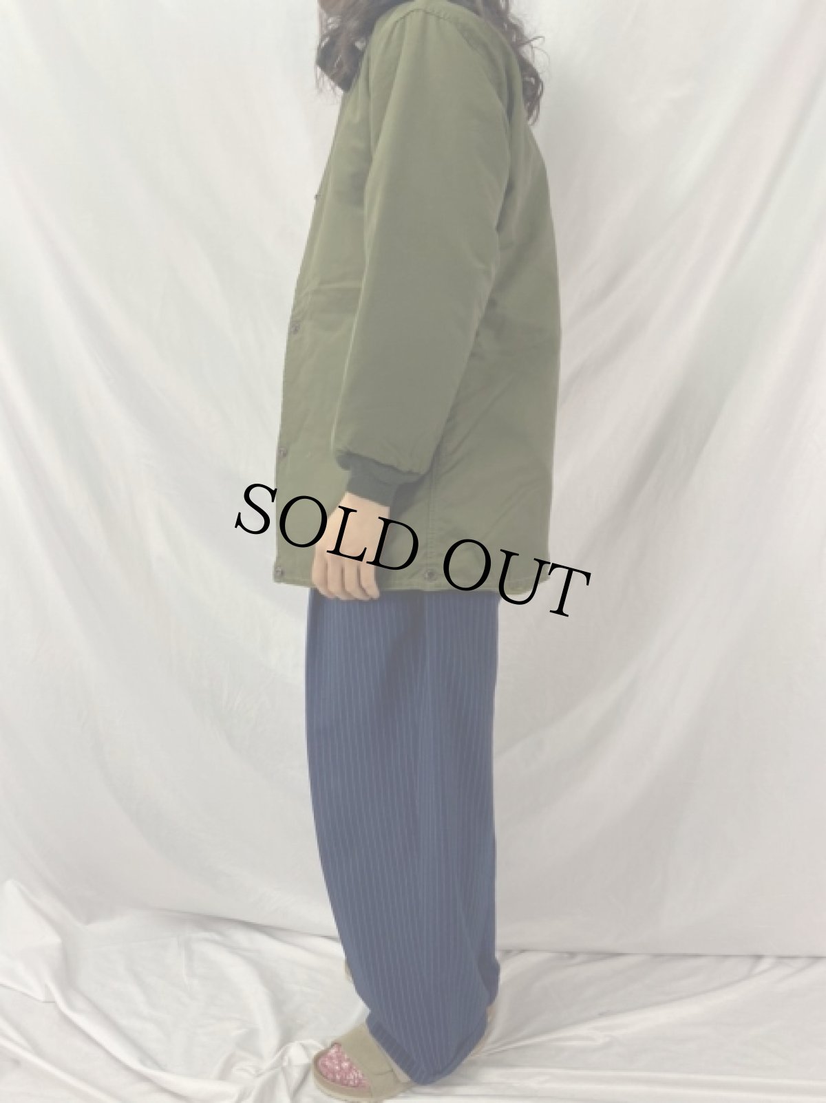 画像3: 70's CANADIAN ARMED FORCE ECW ライナーコート Short-Small (3)