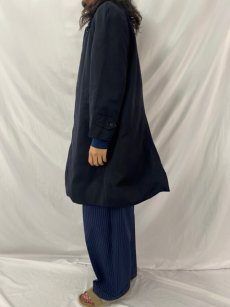 画像3: 80〜90's Burberrys ENGLAND製 "BURELLA" ウールギャバジン ステンカラーコート SIZE48 (3)
