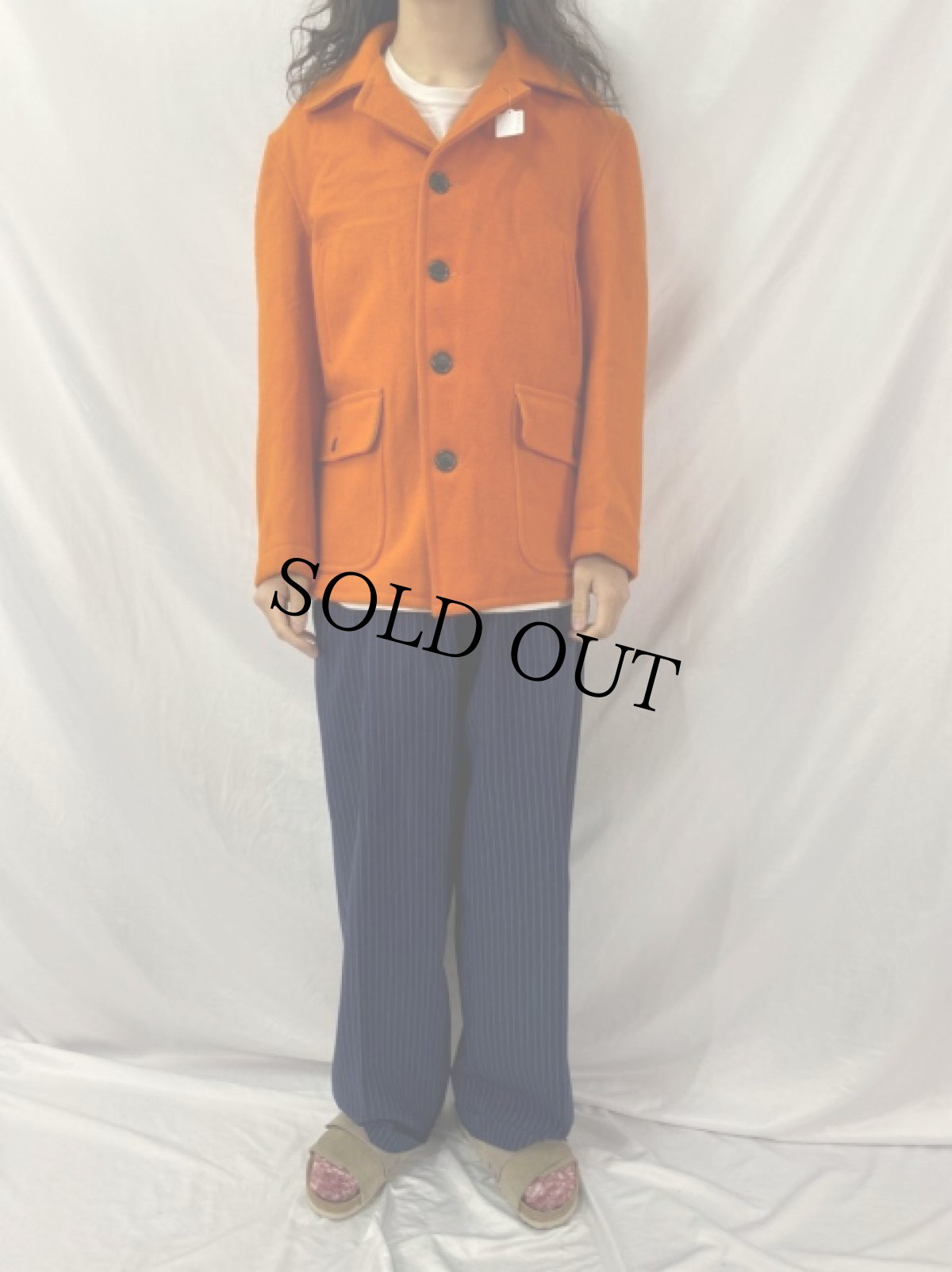 画像2: 30〜40's J.O.BALLARD&CO. "A MALONE COAT" メルトンコート L (2)