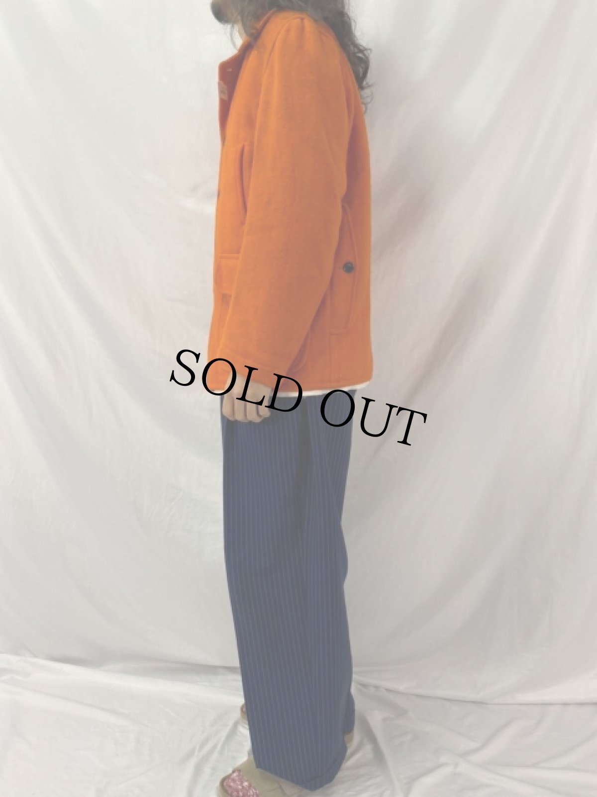 画像3: 30〜40's J.O.BALLARD&CO. "A MALONE COAT" メルトンコート L (3)