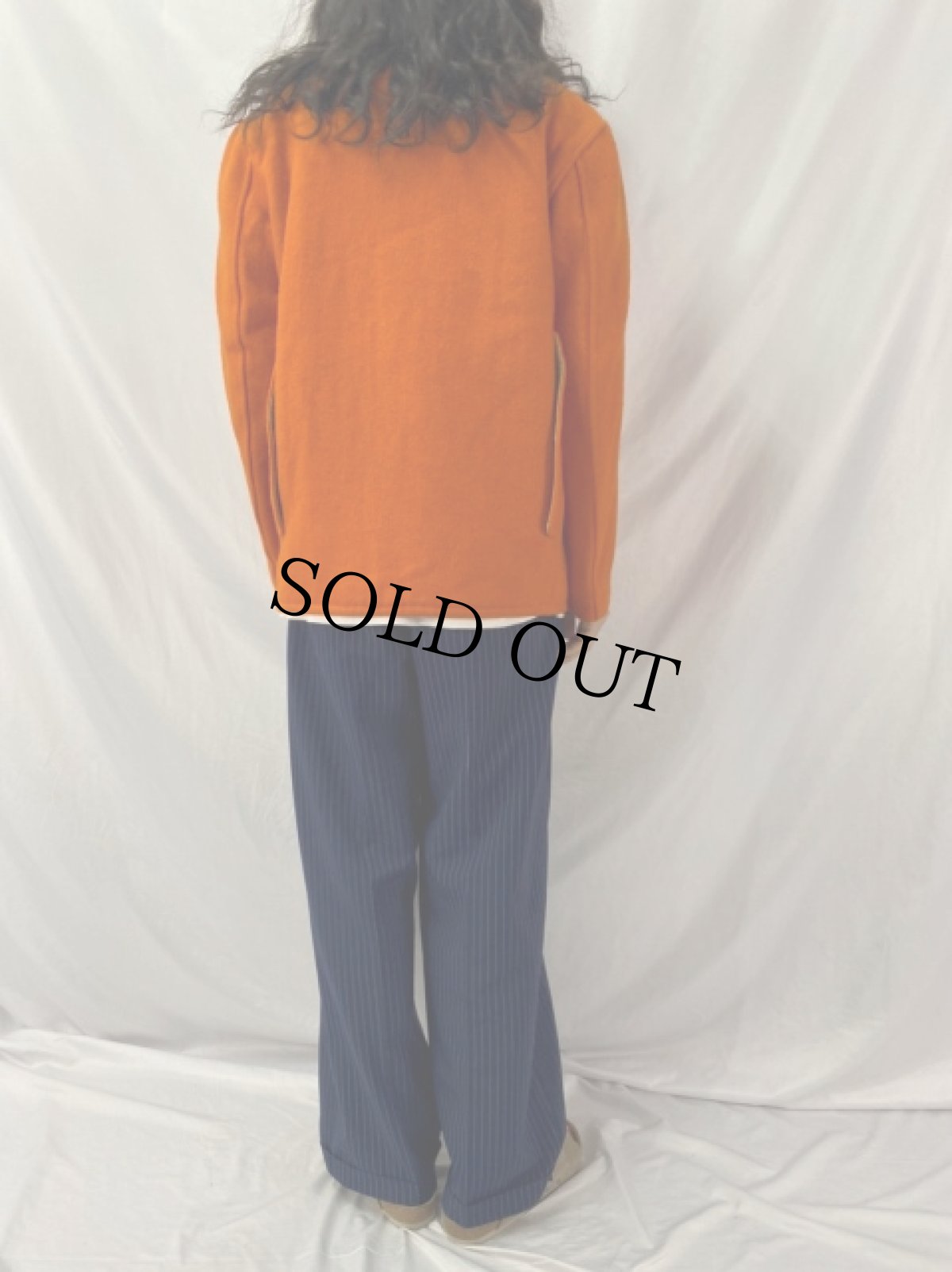 画像4: 30〜40's J.O.BALLARD&CO. "A MALONE COAT" メルトンコート L (4)