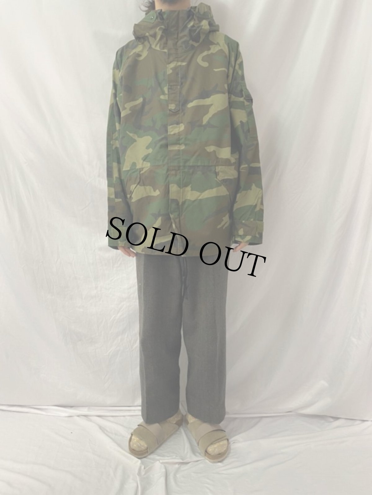 画像2: 90's U.S.ARMY ECWCS GORE-TEXパーカ 1st X-LARGE-REGULAR (2)