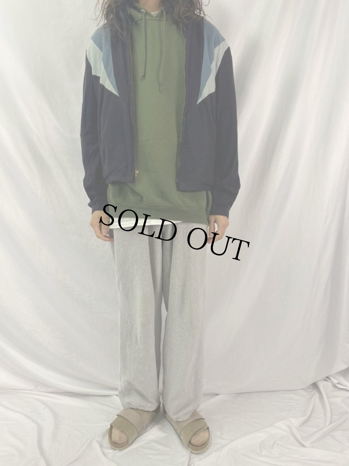 画像2: 50's SEARS Oakbrook Sportswear ジップジャケット (2)