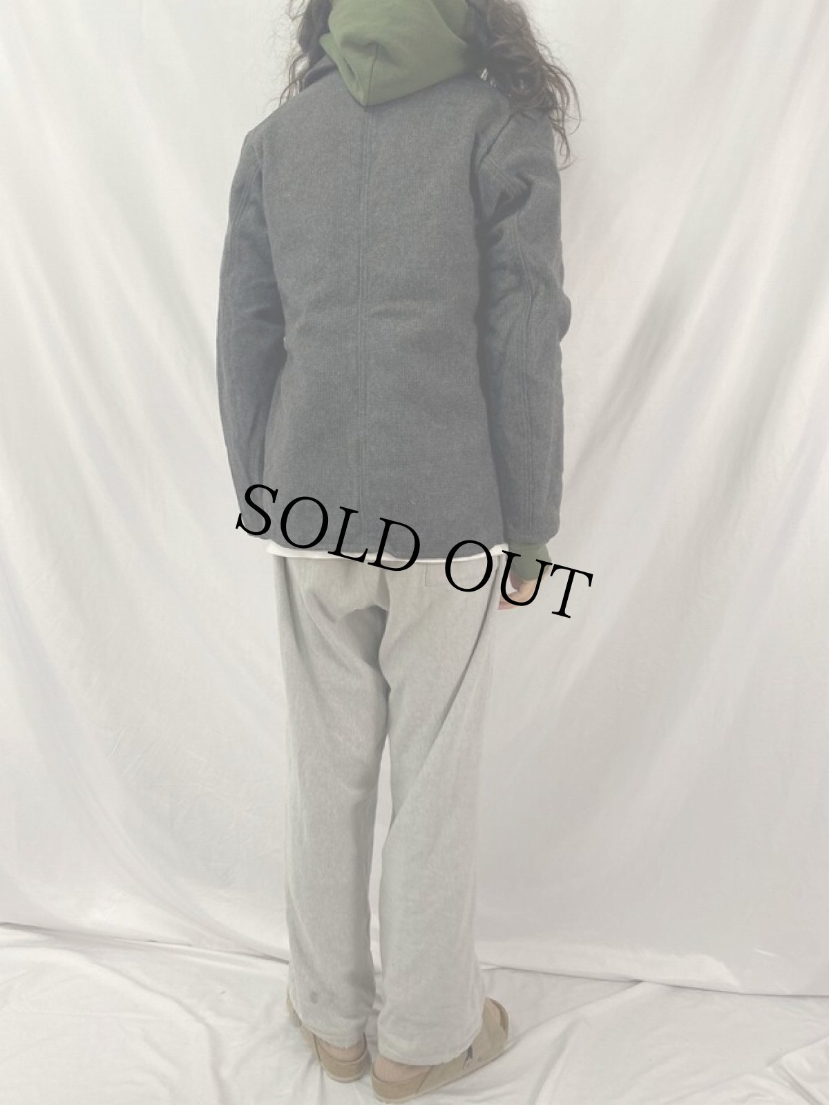 画像4: 50's EURO FRANCE製 ファーマーズジャケット SIZE48 (4)