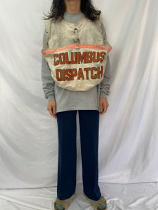 画像2: 60's "COLUMBUS DISPATCH" ニュースペーパーバッグベスト (2)