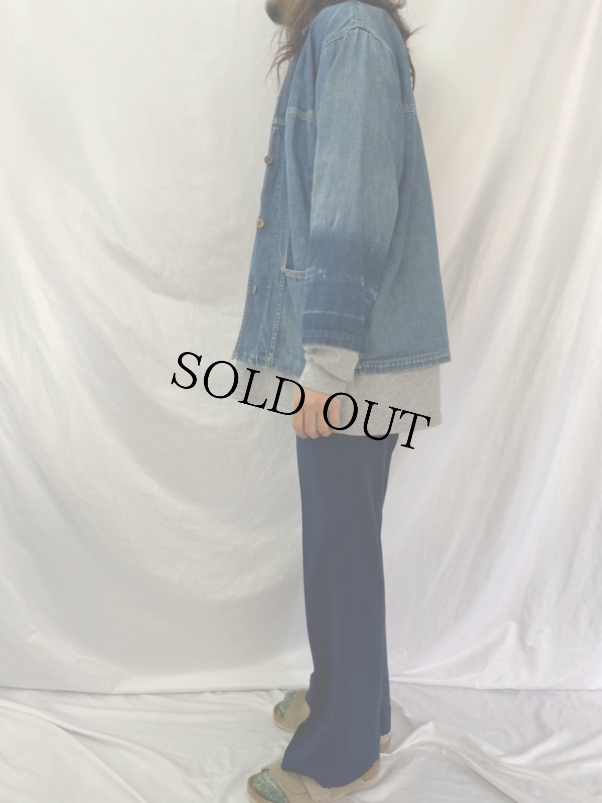 画像3: 50's デニムカバーオール (3)