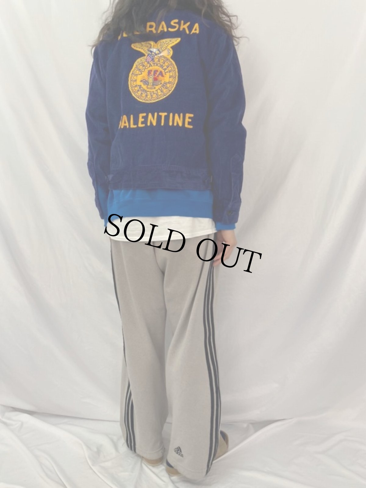 画像5: 70's FFA "NEBRASKA VALENTINE" ファーマーズコーデュロイジャケット 38 (5)