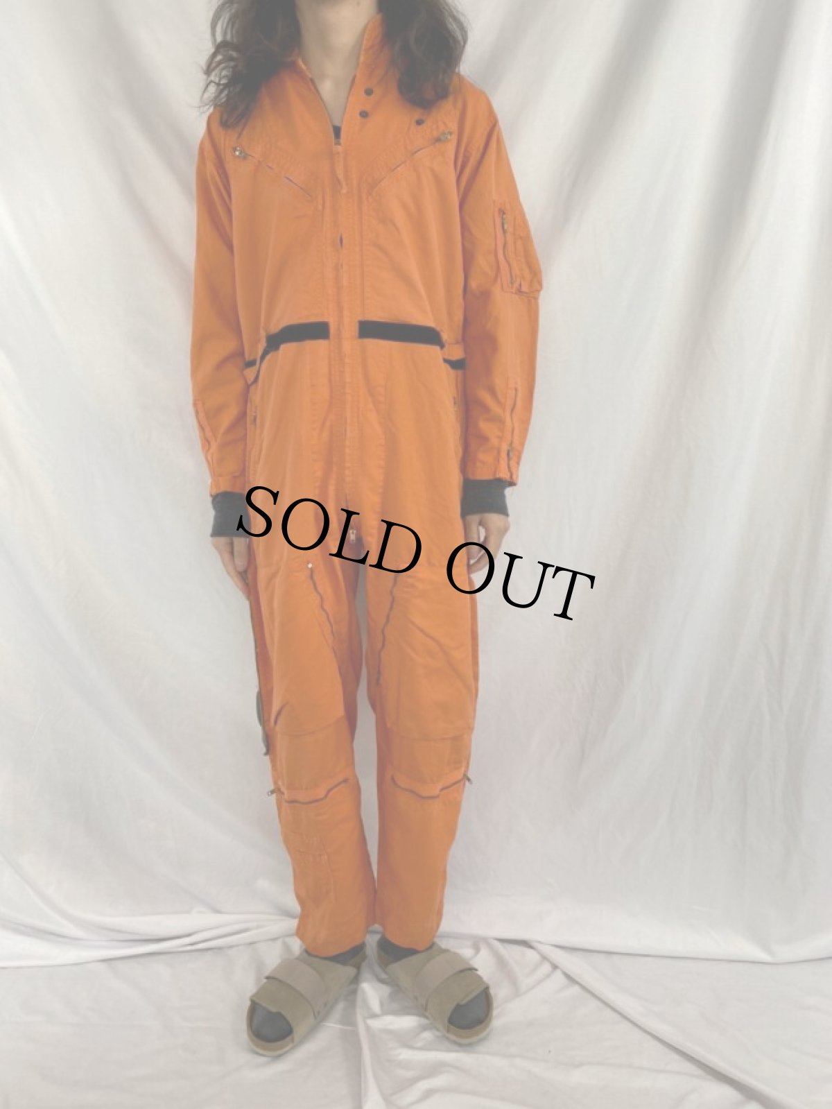 画像2: 60's U.S.AIR FORCE TYPE-2 フライトスーツ SIZE42 (2)