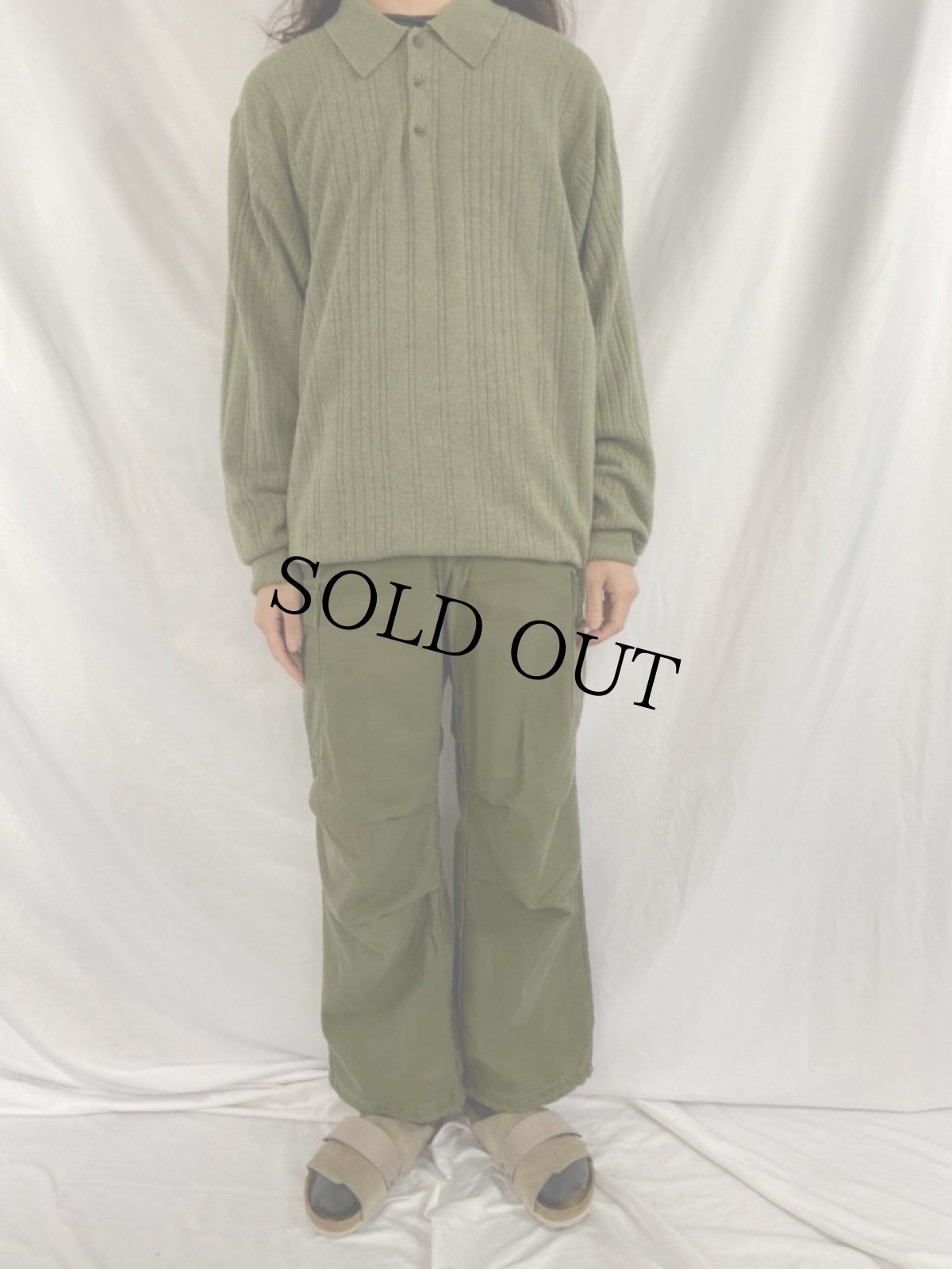 画像2: 70's U.S.MILITARY M-65 フィールドパンツ SMALL-REGULAR (2)