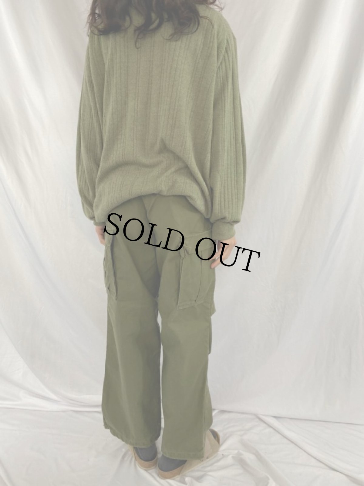 画像4: 70's U.S.MILITARY M-65 フィールドパンツ SMALL-REGULAR (4)