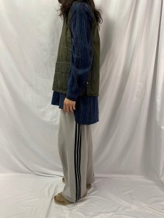 画像2: 90's Barbour ENGLAND製 "WESTMORLAND" 3ワラント オイルドベスト S (2)