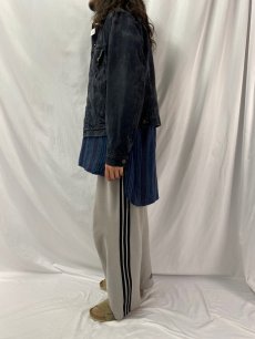 画像3: 90's Levi's USA製 後染め ブラックデニムジャケット (3)