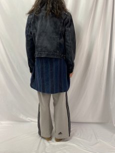 画像4: 90's Levi's USA製 後染め ブラックデニムジャケット (4)