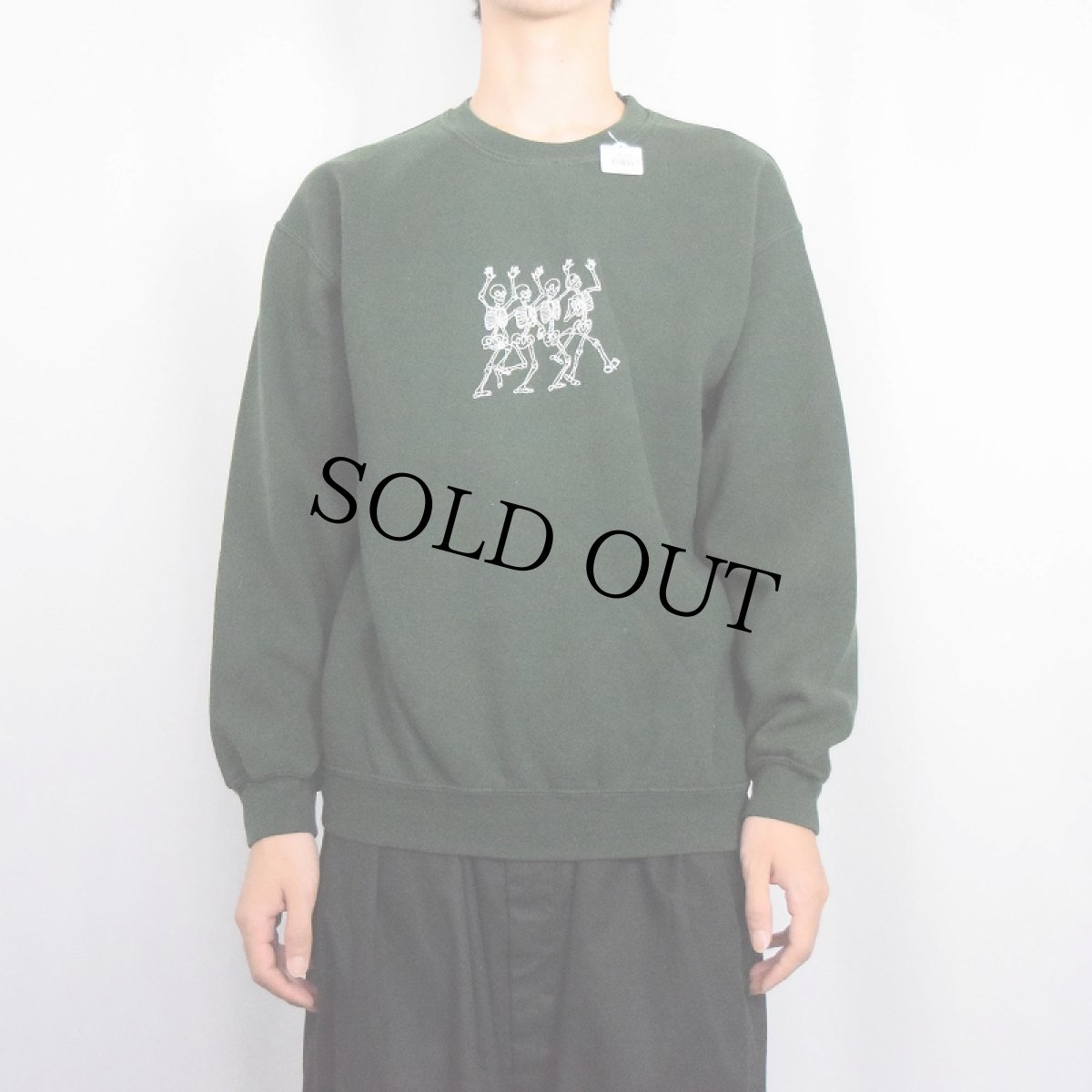 画像2: スカル刺繍スウェット (2)