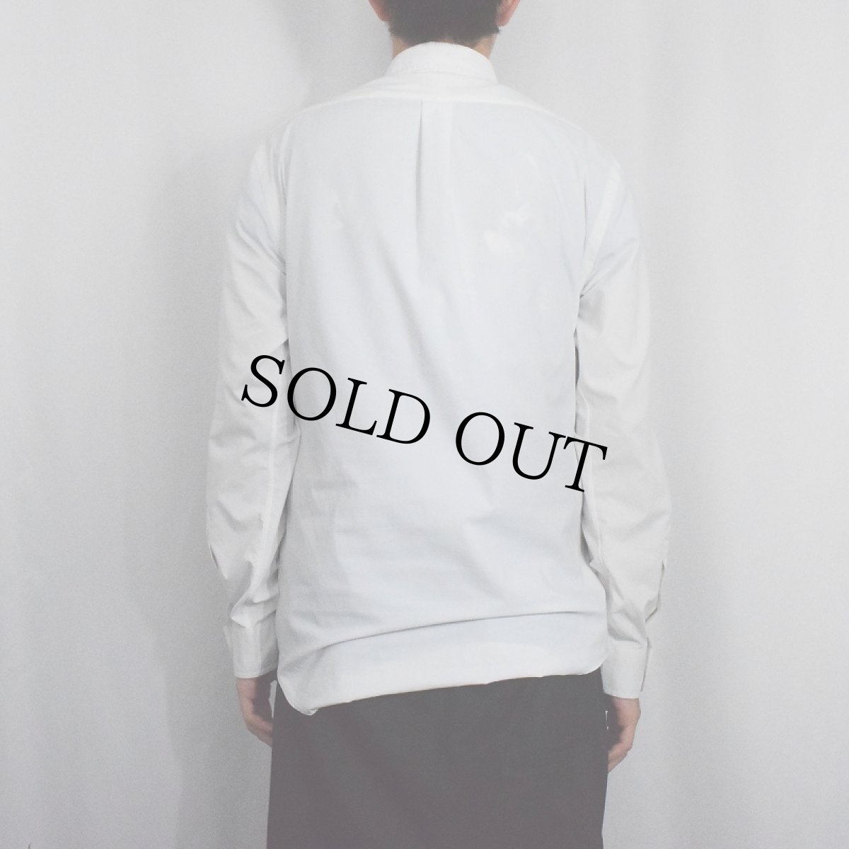 画像3: Ralph Lauren "SLIM FIT PERFORMANCE" ロゴ刺繍 ポリエステル×ナイロン ボタンダウンシャツ M (3)