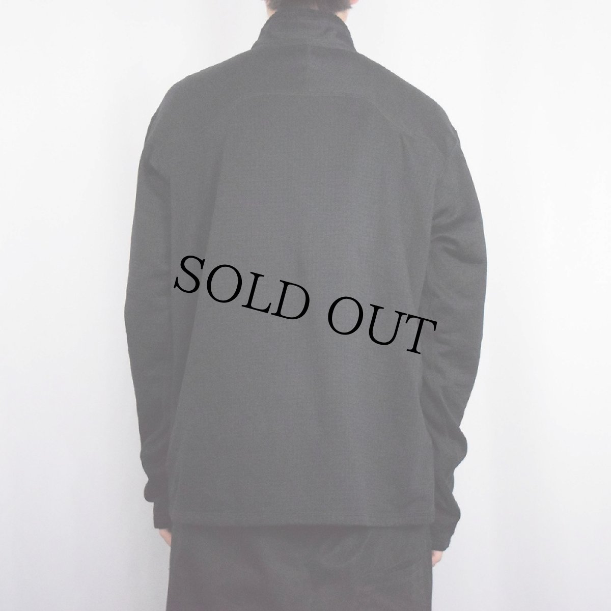 画像3: 2000's patagonia Rシリーズ R1 POLARTEC フリースプルオーバージャケット BLACK L (3)