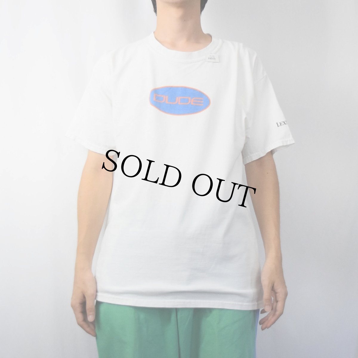 画像2: DELL "DUDE" コンピューター企業プリントTシャツ L (2)