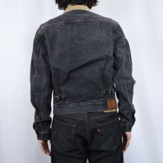 画像3: 80's POLO Ralph Lauren "2nd TYPE" ブラックデニムジャケット S (3)