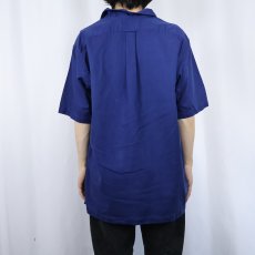 画像3: POLO Ralph Lauren "CALDWELL" コットンオープンカラーシャツ L (3)