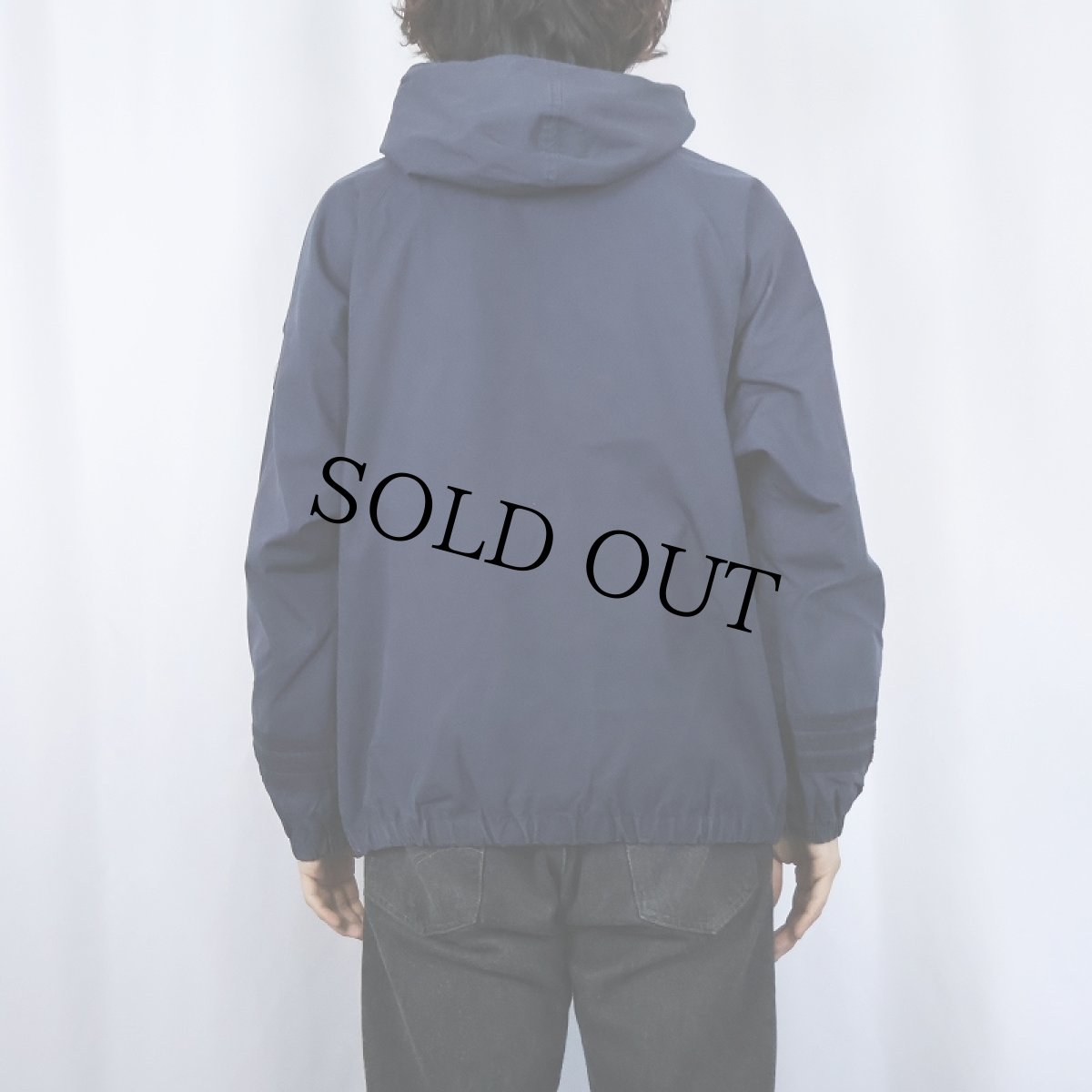 画像3: 90's POLO Ralph Lauren コットンマウンテンパーカー NAVY M (3)