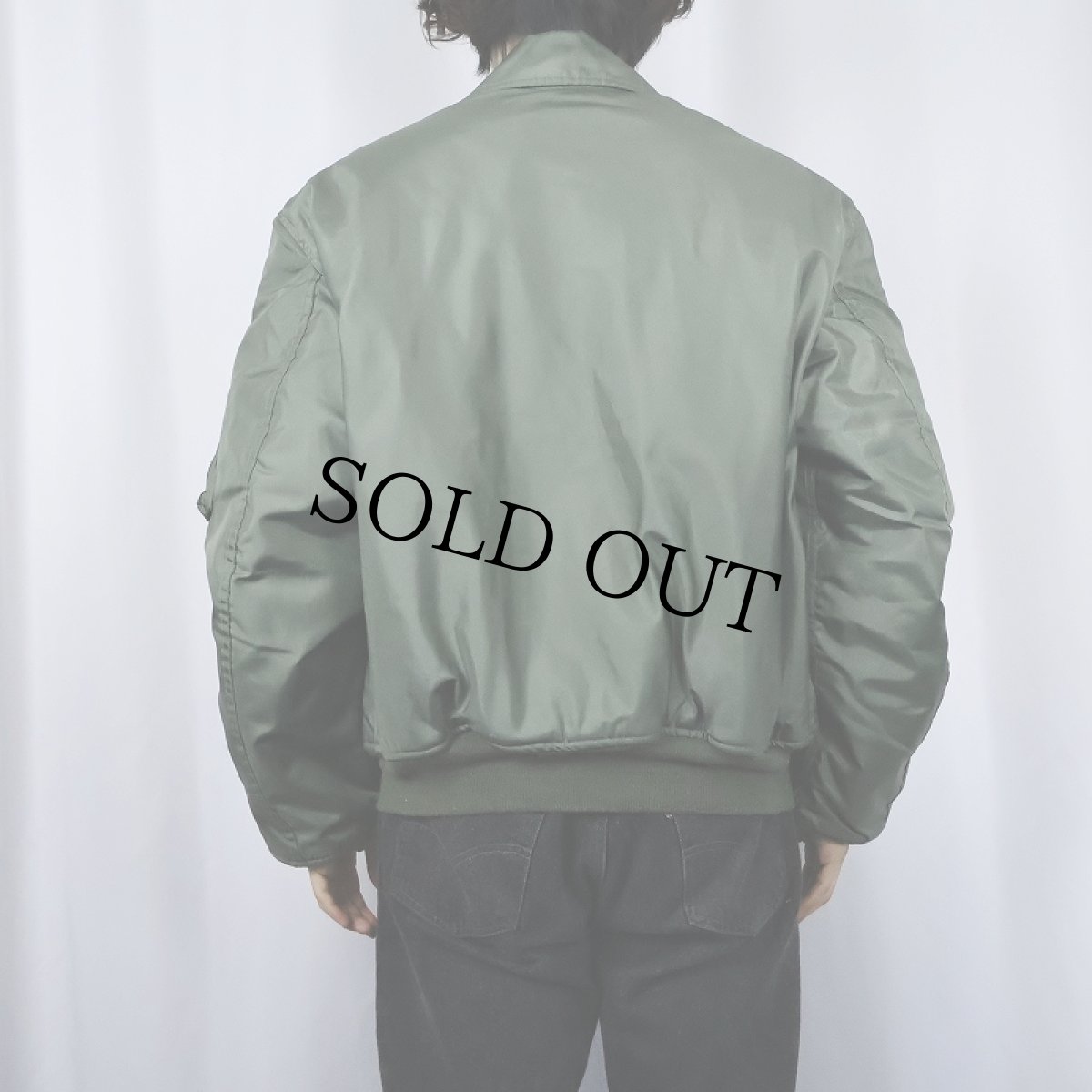 画像3: U.S.AIR FORCE CWU-45/P フライトジャケット X-LARGE (3)