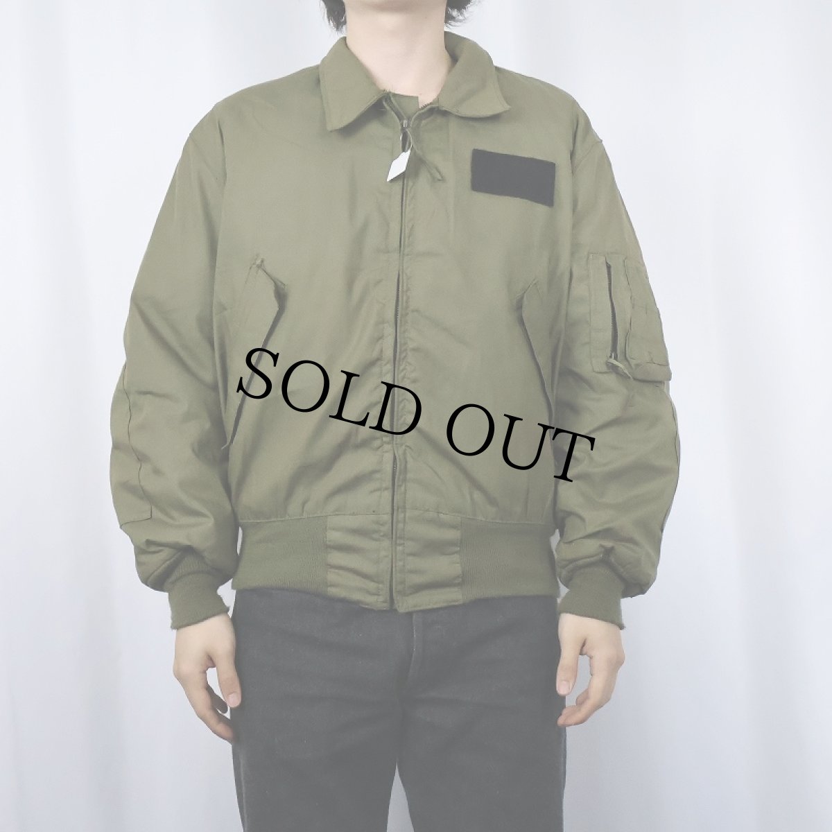 画像2: 80's U.S.ARMY CVC タンカースジャケット ノーメックス LARGE-REGULAR (2)