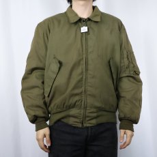 画像2: 80's U.S.ARMY CVC タンカースジャケット ノーメックス LARGE-LONG (2)