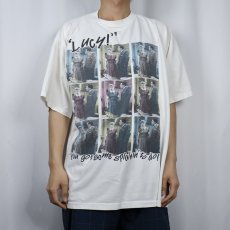 画像2: 90's I Love Lucy USA製 テレビドラマプリントTシャツ XXL (2)