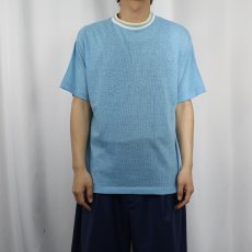 画像2: 80's〜 wim NEW YORK メッシュTシャツ XL (2)
