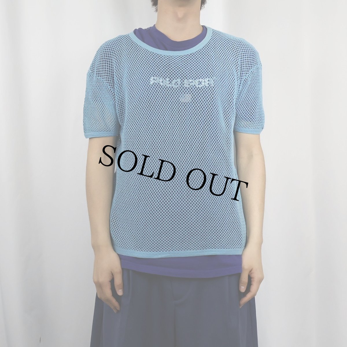 画像2: 80's〜 NEPTUNE メッシュTシャツ L (2)