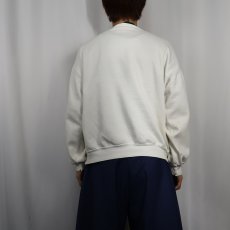画像3: 80's〜 ABERCROMBIE&FITCH 前Vプリントスウェット (3)
