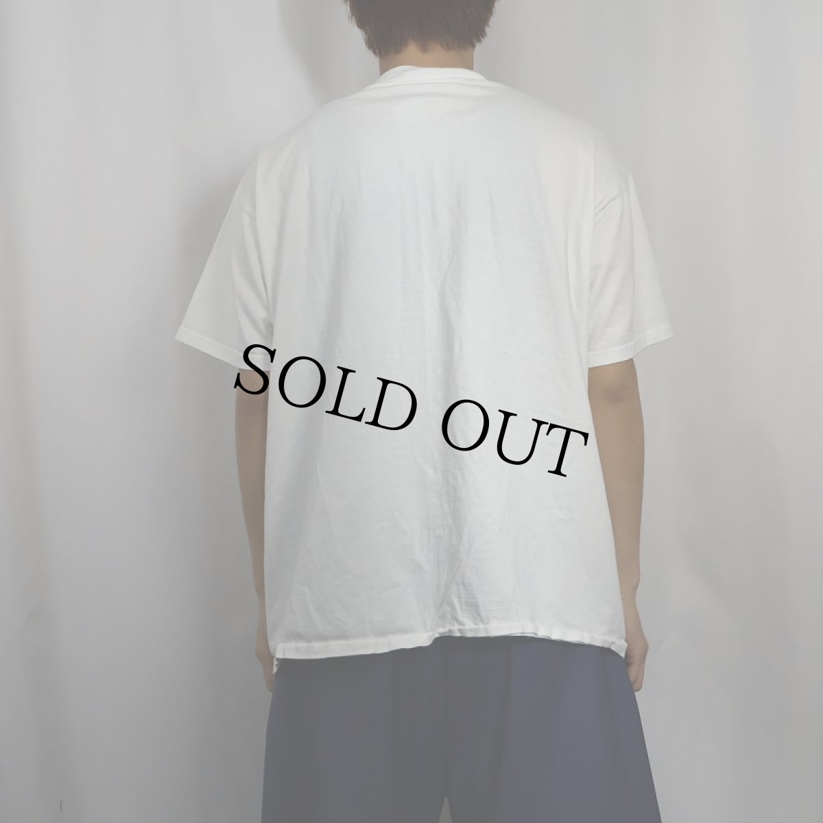 画像3: 90's Mike Scovel USA製 "Good looks, a fine..." イラストプリントTシャツ XL (3)