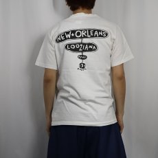 画像4: 90's BIG HED "NEW ORLEANS" アートプリントTシャツ M (4)