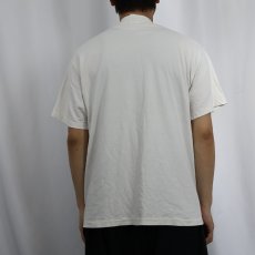 画像3: 90's La VIlla Del Tabaco USA製 タバコ屋 イラストプリントTシャツ L (3)