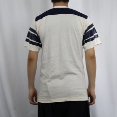 画像3: 70〜80's ARTEX USA製 フットボールTシャツ M (3)