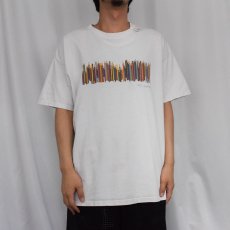 画像2: 2000's Frank Lloyd Wright 建築家 アートプリントTシャツ (2)