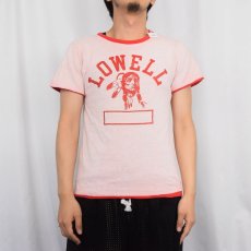 画像3: 60's〜 "LOWELL" インディアンヘッド ダブルフェイス リバーシブルTシャツ (3)