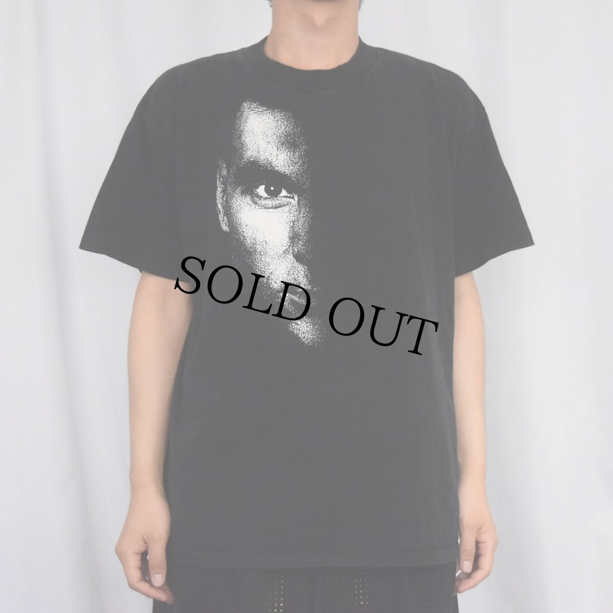 画像2: 90's Marshall Sylver 催眠術師プリントTシャツ BLACK L (2)