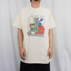 画像2: 90's STARBUCKS COFFEE USA製 コーヒーチェーンプリントTシャツ XL (2)