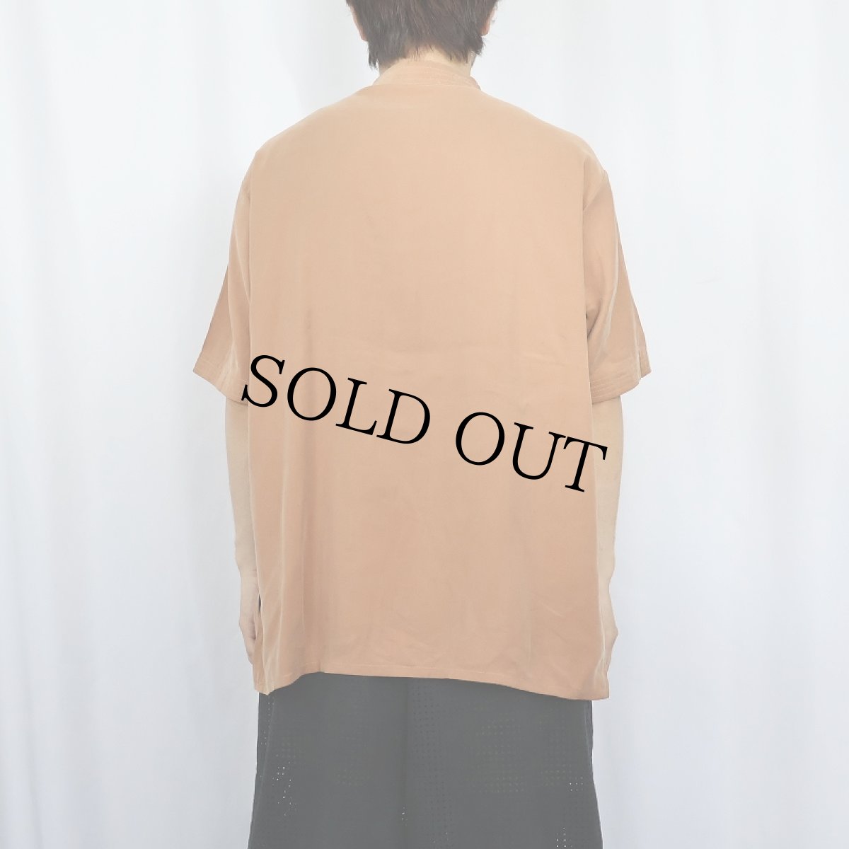 画像3: TA PHAN シルクチャイナシャツ L (3)