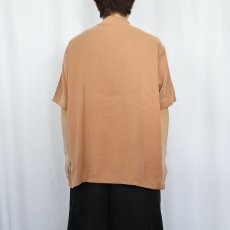 画像3: TA PHAN シルクチャイナシャツ L (3)