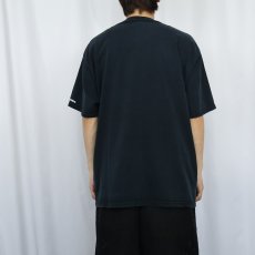 画像3: 2000's audio-technica 音響機器メーカー ロゴプリントTシャツ BLACK XL (3)