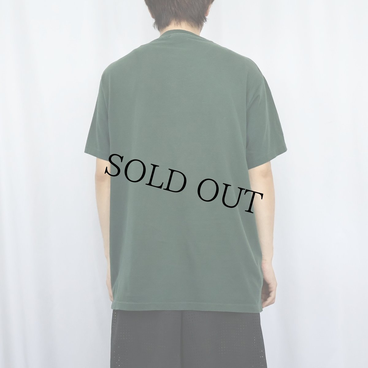 画像3: 90's DC COMICS Green Lantern USA製 ロゴプリントTシャツ GREEN L (3)