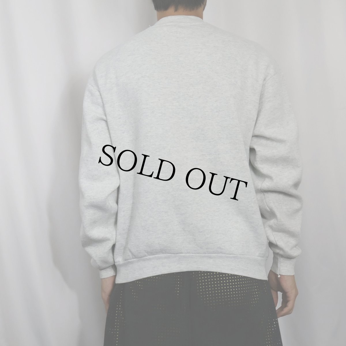 画像3: 90's USA製 "DE COLORES" プリントスウェット L (3)