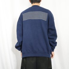 画像4: 90's SOFFE USA製 "COAST GUARD" プリントスウェット NAVY XL (4)