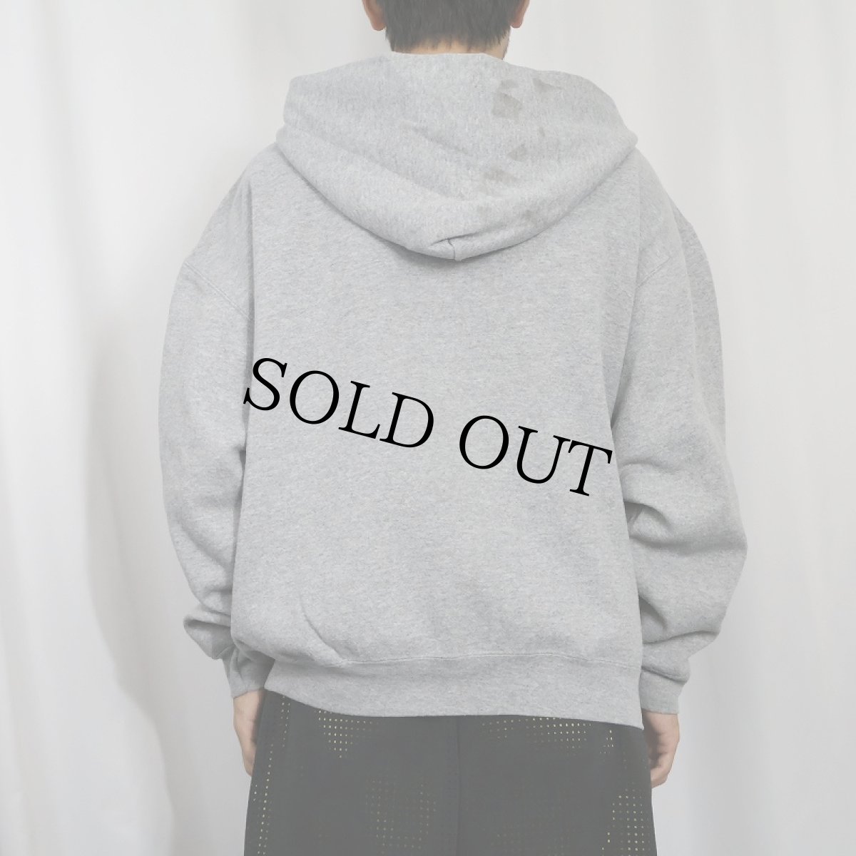 画像3: 90's USA製 スウェットジップパーカー XL (3)